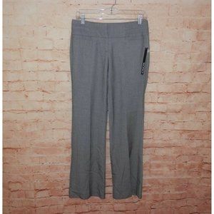 NEW XOXO Women's Size 3/4 Gray Stretch Pleated Career Dress Pants Slacks 2232